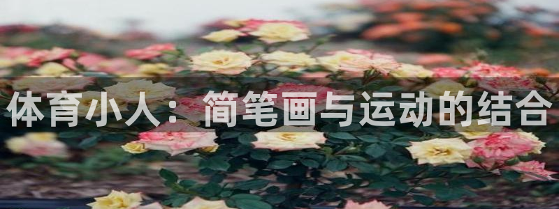意昂5Kgame体育热门赛事有哪些：体育小人：简笔画与运动的结合